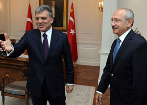 Kılıçdaroğlu Abdullah Gül'le görüştü