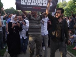 Devrimci Müslümanlar Gezi Parkı eyleminde