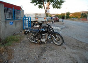 Bayramiç’te Motosiklet Kazası; 1 Ölü