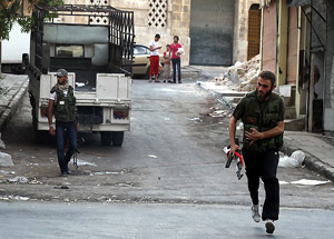 Halep'te Askeri Konvoya Saldırı