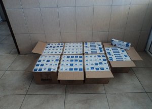 Su Kolisinden Kaçak Sigara Çıktı