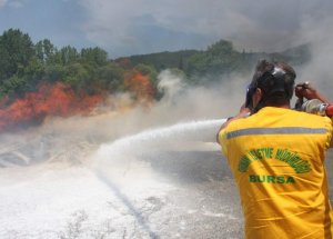 Ormancılardan Nefes Kesen Tatbikat