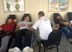 Akçadağ’da Kızılay’a Kan Bağışı Yapıldı