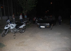 Motosikleti Kovalayan Polis Kaza Yaptı: 1 Yaralı