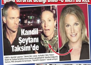CNN’in ‘Kandil Şeytanı’ da Taksim’de!