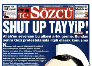 Sözcü İngiliz Basınına Özendi