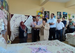 Kursiyerlerin El Emeği Göz Nuru Eserler Sergilendi
