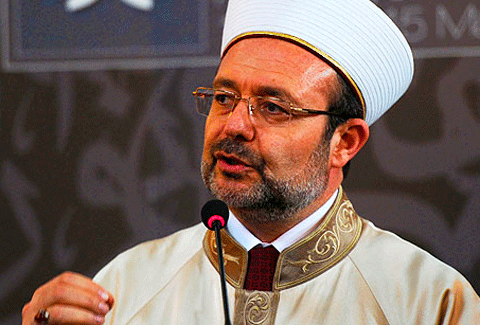 Görmez'den Tarihi Ziyaret