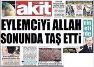 Akit’e Böyle İftira Attılar