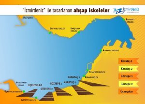 Güzelyalı Sahiline 5 Ahşap İskele Geliyor