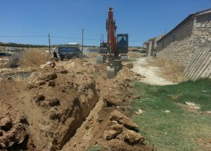 Mut’ta Kanalizasyon Çalışmaları