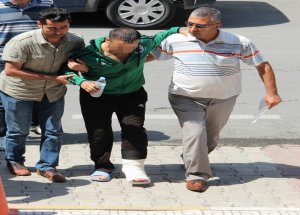 Polis Tarafından Vurulan Hırsız Adliyede