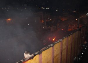 Tarihi Taşdöner Sineması Yandı
