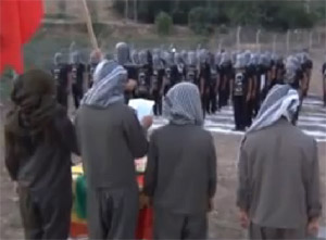 PKK'nın Polis Yetiştirme Görütüleri İnternete Düştü!