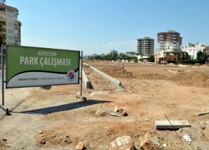 Güneş Mahallesi’ne 8.5 Dönüm Park Yapılıyor
