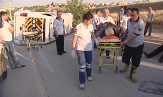 Ankara'da Kaza: 17 Yaralı