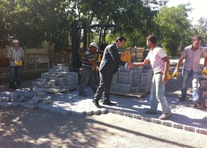 Başkan Uzunkaya Yol Çalışmalarını İnceledi