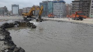 Taksim Göle Döndü