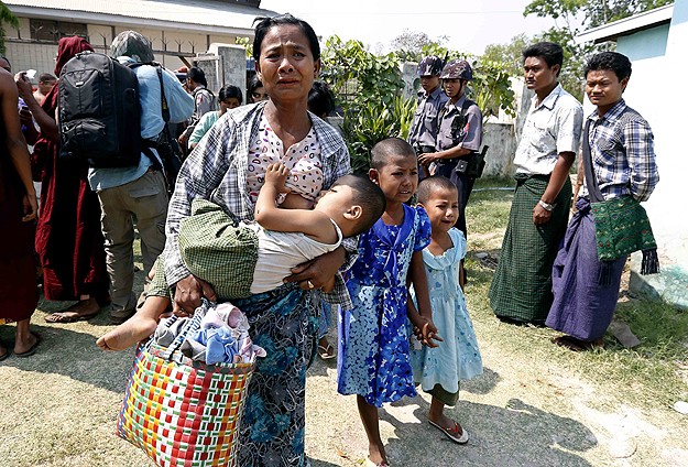 BM Arakan'daki şiddetten endişeli