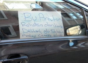 Arabasını Çizenlere Dokunaklı Cümle