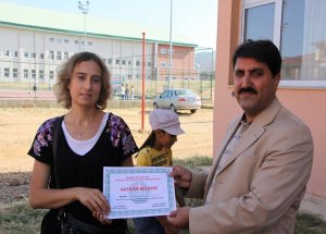 120 Kursiyere Sertifikaları Verildi