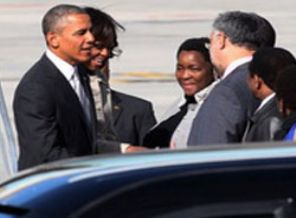 Obama, Şeyh Temim İle Mısır'ı Görüştü