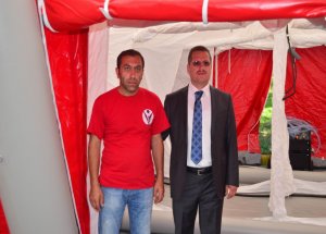 Umke’den Mobil Çadır Tatbikatı