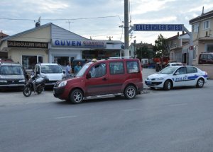 Bafra'da Kaza: 1 Yaralı