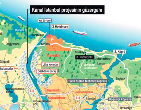 İşte Kanal İstanbul