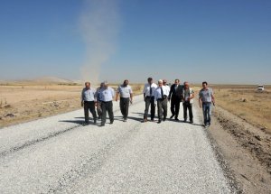 Vali Koca'dan Yol Denetimi