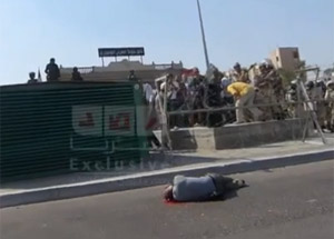 İşte 4 Mursi Taraftarının Vurulma Anı