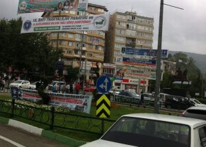 Bursa'da 'Afiş' Kirliliği