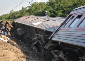 Aydın'da korkutan tren kazası