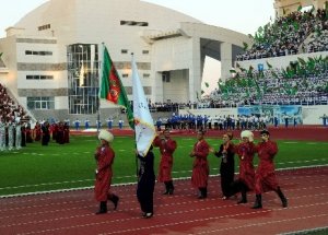 Türkmenistan, Asya Oyunları Bayrağını Devraldı