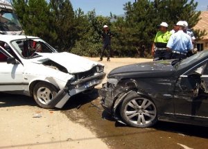 Erbaa'da trafik kazası: 6 yaralı