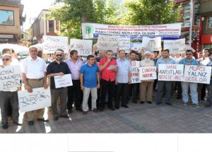 Çaycuma’da STK’lılardan Mısır Açıklaması