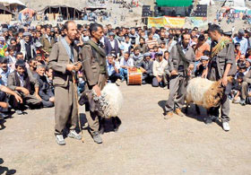 Şırnak'ta PKK şenliği