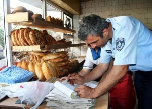 Zabıta Fırınları Denetledi