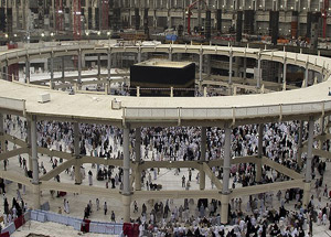 Kabe'ye yeni tavaf alanı inşa edildi