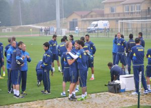 Fenerbahçe'de Neşeli İdman