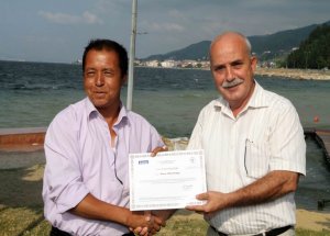 32. İtfaiye Grubu Sertifikalarını Aldı