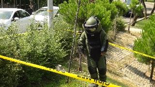 Çocuk Parkında Bomba Bulundu