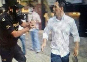 Palalı saldırgana şok!