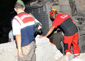 Aksaray'da Korkutan Patlama