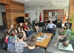 Bulgar Öğrencilerden Nkü’ye Ziyaret