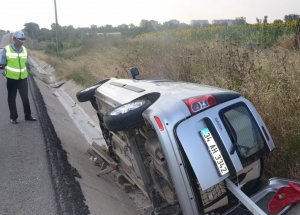 Çorlu'da Trafik Kazası: 3 Yaralı