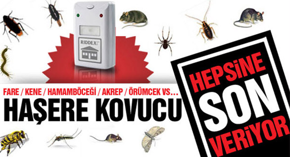 Bu cihaz tüm haşerele son veriyor
