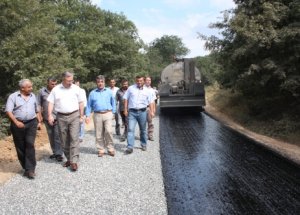 Yenişehir'de  Asfalt Çalışmaları