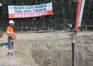 112 Acil Çağrı Merkezi'nin Temeli Atıldı