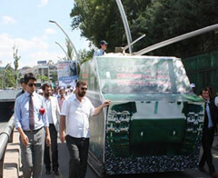 Ankara'da 'Demokrasi Tankı' ile eylem